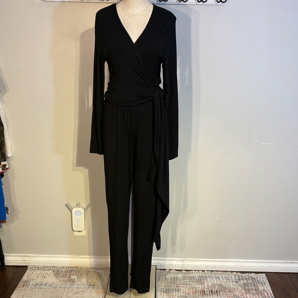 Jackson Rowe Black Jumpsuit with wrap style top